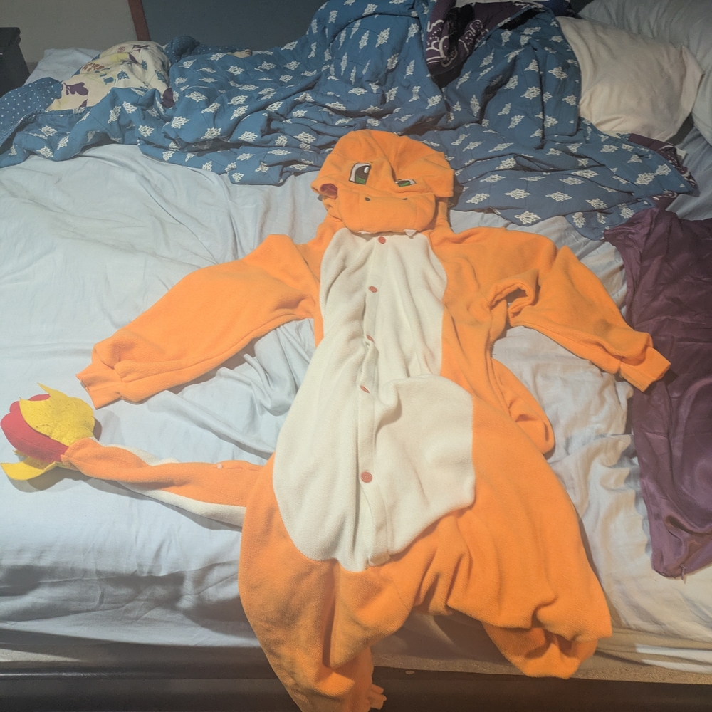 Orange Kids One Piece Costume